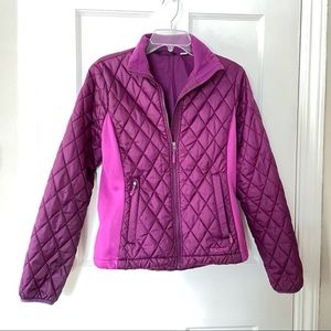 Marmot Purple lightweight puffer jacket size S